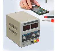 Alimentation cc réglable de haute précision 0-15V 0.6-2A, banc de laboratoire à affichage numérique pour la réparation de téléphones, équipement de test LED