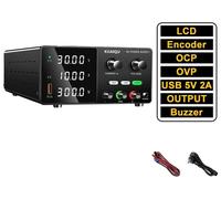 Alimentation DC, plage de tension réglable, faible ondulation de sortie, 30V 10A, protection contre les surintensités (OCP) et les surtensions (OVP)