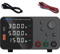 Alimentation DC Wanptek, tension de sortie 30V/60V/120V, courant réglable jusqu'à 10A ,TPS305
