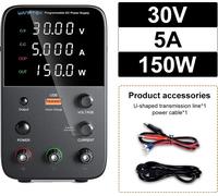 Alimentation DC Wanptek, tension de sortie 30V/60V/120V, courant réglable jusqu'à 10A ,WPS305H