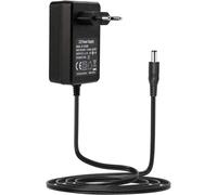 Alimentation de Caméra de Surveillance DC 12V 2A,Transformateur Chargeur CCTV 5,5 mm x 2,1 mm avec Prise EU et Câble de 1,2 mètre (Noir)