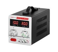 Stamos Soldering Alimentation De Laboratoire Réglable Programmable Table Transformateur Linéaire S-LS-35 (CC, 0-30 V, 0-10 A, 300 W, OVP, OCP, OTP, Analogique)