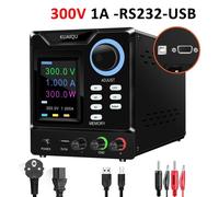 Alimentation de laboratoire DC programmable - SPPS-D3001-232 - Interface RS232 - Courant réglable de 0 à 10A - Sortie unique - Fonction de mémorisation - Haute tension
