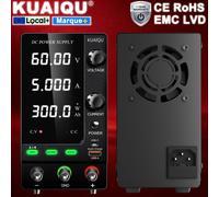 Alimentation de laboratoire DC réglable - SPPS-C605C - Alimentation de table réglable - Pour la charge de batteries et les tests électroniques - Tension de sortie stabilisée