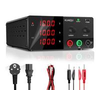 Alimentation de Laboratoire KUAIQU 100V 10A 1000W Haute Puissance Alimentation Stabilisée Réglable avec Output/Encodeur Bloc d'alimentation Laboratoire pour Alimentation LED/Batterie Test/Électronique