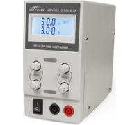 Alimentation de laboratoire McPower "LBN-303", 0-30 V, 0-3 A réglable, affichage LC