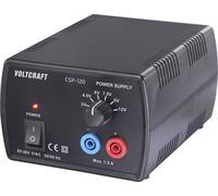 Alimentation de laboratoire réglable VOLTCRAFT CSP-120 3, 4.5, 6, 7.5, 9, 12 V, V, V, V, V, V (max.) 1.5 A (max.) 18 W Nbr. de sorties 1 x