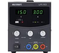 Voltcraft Alimentation de laboratoire réglable LPS1153 0-15 V DC 0-3 A 45 W 1 sortie