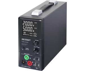 Alimentation de laboratoire réglable VOLTCRAFT TOPS-3205N 0.8 - 20 V/DC 0.1 - 5 A 100 W sans ventilateur Nbr. de sorties 3 x