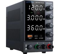 Alimentation de laboratoire, tension de sortie réglable, caractéristiques de sécurité intégrées, DPS1203U 120V 3A