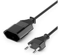 Alimentation électrique de 10 mètres, gaine souple noire