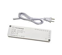 Alimentation électrique for éclairage d'armoire, transformateur 60W, 150W, for armoire à vin, lumière LED, pilote de bande, alimentation lumineuse bicolore(12V 100W)