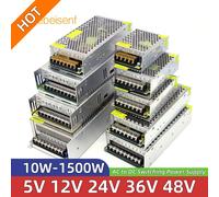 Alimentation Électrique Haute Tension, 5V, 12V, 24V, 36V, 48V, AC à DC, Abrters Basse Tension, Boîtier Fermé en Aluminium, Commutation
