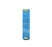 Alimentation électrique industrielle sur Rail DIN, série NDR-75/120/240/480, compatible avec Meanwell, 12V 24V 48V dc, sortie unique(12V,NDR-75)