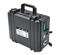 Alimentation électrique portable pour extérieur 12V/24V Batterie LiFePO4 | Batterie lithium-fer-phosphate pour dispositif laser de dégagement d'obstacles, portable, amovible et rechargeable