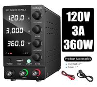 Alimentation électrique, tension réglable, régulation précise du courant, SPS-C1203 120 V 3 A, prise UE 220 V