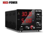 Alimentation Laboratoire 0-30V 0-5A , Alimentation réglable compacte à affichage numérique à 3 chiffres, bouton codeur