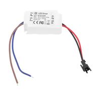 Alimentation LED Isolée 600ma 6-10w en Plastique pour Spots Encastrés | Scintillement, Courant Constant, Lumière Stable, Prolonge la Durée de Vie, Blanc pour Plafonniers