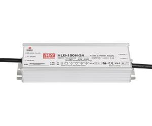 Alimentation LED MEANWELL 100 W/24 V CC MEAN WELL HLG-100H-24 - Accessoires pour éclairage décoratif