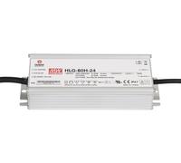 Alimentation LED MEANWELL 60 W/24 V CC MEAN WELL HLG-60H-24 - Accessoires pour éclairage décoratif