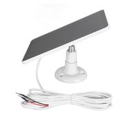 Alimentation par Panneau Solaire pour Google Nest, Eufy Doorbell 2K, Panneau Solaire étanche IP66 avec 5 V 10 W, Câble de, pour Sonnette Vidéo Ring 2, 3, 3+, 4 Plus