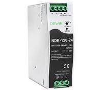 Alimentation pour rail DIN, 24V, 120W, 5A, industrielle, entrée AC 100-240V