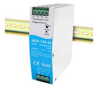 Alimentation pour Rail DIN 24V, 120W transformateur 230V 24V, Alimentation 24vdc, transformateur de Sonnerie, NDR-120-12 Rail Switching Power, Plusieurs Fonctions de Protection Modèle Industriel