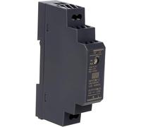 Alimentation rail DIN 15 W 12 V 1,25 A MeanWell HDR-15-12 transformateur rail DIN. (Lot de 5)