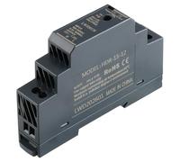Alimentation Rail Din 15W 12V DC 1,25A Entrée 100-240V AC 50/60 Hz Transformateur Modulaire Sur Rail DIN Alimentation Modulaire Montable pour Automatisation Industrielle et Domestique (HDR-15-12)