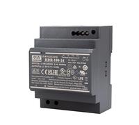 MW HDR-100-24 - Alimentation à découpage, exécution pour rails, 91,92 W, 24 V, 3