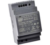 Alimentation rail DIN MEAN WELL HDR-60-24 24 V/DC 2.5 A 60 W Nbr. de sorties:1 x