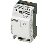 Alimentation rail DIN Phoenix Contact STEP-PS/1AC/24DC/1.75 2868648 24 V/DC 1.9 A 42 W 1 x 1 pc(s)