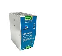 Alimentation ultra-mince sur rail DIN NDR-240-24, 24 V, 10 A, for armoire électrique, variateur de commande industriel(240W 12V 20A)