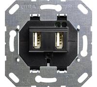 Alimentation USB Gira 2f type A/A, 1 pièce.
