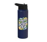 Alimenté par une infusion d'agrumes de thé glacé Stainless Steel Insulated Water Bottle