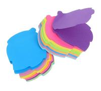 Alipis 16pièces Leaf-shaped Self Stick Note Pads For Reminders Lightweight Adhesive Memo Notes For Home School And Office Use Couleur Aléatoire