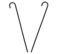 Alipis 2 Ensembles Béquille de Magicien de Fête en Plastique Noir, Lot | Détachable, Légère et Stable, pour Soirées Halloween et Décors de Scène, Accessoire pour Adolescents