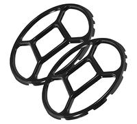 Alipis 2 Pcs Grille de Cuisson Métallique pour Casserole Grille de Cuisson Cuisine Support pour Petit Réchaud Stables Compact Facile Étiquetage la Cuisine