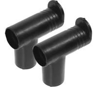 Alipis 2 Pièces Accessoires De Porte-Vêtements Connecteur De Porte-Vêtements Noir Joints À Angle Droit Cintres De Porte-Vêtements Cintre Porte-Vêtements Accessoires Type De Sol Étendoir