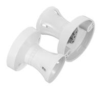 Alipis 2 Pièces Douille E27 en Bakélite Blanche Dissipation Rapide de Chaleur et Ajustement Serré, Support de Lampe pour Applications Commerciales et Industrielles