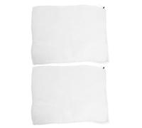 Alipis 2 Pièces Filet à Mailles pour Plantes, Filet de Protection pour Pots de Fleurs, 0,8x0,8m, PE Blanc, à Cordon de Serrage, Respirant, pour Jardin Extérieur, ضد Oiseaux et Petits