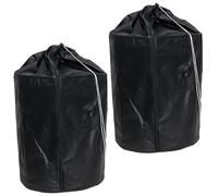 Alipis 2 Pièces Housse de Protection Hivernale pour Plantes, Anti-Gel | Film Aluminium et Tissu Oxford, Noir, pour Rosiers et Tomates au Jardin, Vent Fort, Pluie, Oiseaux