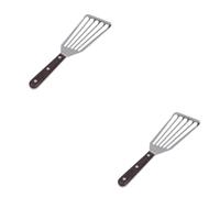 Alipis 2 Pièces Pelle à Poisson Décor D'ananas Cuillères à Pelle Pour Les Desserts Spatule D'anguille Cuillères Pour Soucoupes De Plantes Vertes Steak Poignée Tour Acier Inoxydable