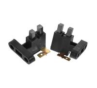Alipis 2 Pièces Porte-balais de Moteur à Essence 5-8 KW, Cuivre et Nylon | Générateurs à Essence et Moteurs Agricoles, Courant Stable, Résistance aux Vibrations, Réparation Terrain