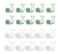 Alipis 20 Pièces Crochet de Fixation pour Plantes Grimpantes, Plastique | Guidage Directionnel et Retrait sans Trace, pour Lierre et Pothos sur Murs de Balcon ou Vitre