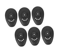Alipis 3 Paires de Cache-oreilles en Silicone Anti-dérapants pour Coloration Capillaire, Protections Imperméables Légères pour Soins Capillaires en Salon Domicile, Couvre-oreilles