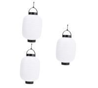 Alipis 3 Pièces Lanterne Melon d'hiver Papier Lampe Japonaise décor Lampes de Table ES de Lecture lustres ES de Bureau Lanterne de Peinture Bricolage Ornement de