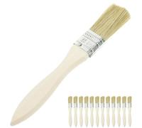 Alipis 36 Pièces Brosse de Nettoyage à Manche en Bois | Industrie et Grillades, Nettoyage Facile, sans Perte de Poils, Toucher Lisse, Bords Nets