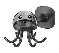 Alipis 360degré Support Ustensiles De Cuisine Rotatif Organisateur Mural Pratique Rangement Multifonction Pour Couverts Tasses Serviettes Et Plus