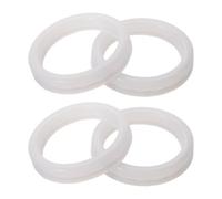 Alipis 4 Pièces Blanc Anneau Diffuseur Parfumé, Résistant pour Ampoule | Bague Large Anti-fuite 56mm, Réutilisable, Légère, pour Coin Lecture et Bureau, Usage Lampe